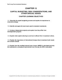 Finance Chapter 13&nbsp;Which of the following is NOT one of the distinct steps