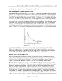 Economics Chapter 13 The new equilibrium combination of exchange rates