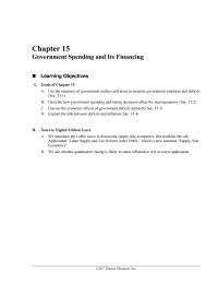 Economics Chapter 15 Theoretical Application Robert Barro Introduced The Idea