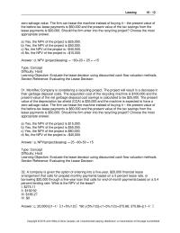 Finance Chapter 16 Answer Direct Cash Outflows Associated With The