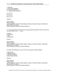 Finance Chapter 17 Both The Above Answer Type Definition Difficulty