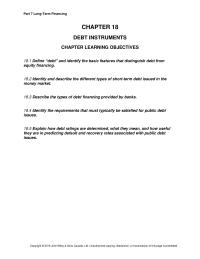 Finance Chapter 18 The Quoted Rate For The Issue 8