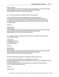 Finance Chapter 19 Calculation difficulty Hard learning Objective Explain How Preferred Shares