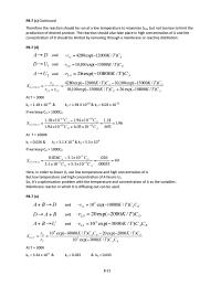 Chemical Engineering Chapter 8 Therefore the reaction should be run at a low&nbsp;