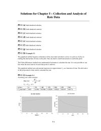 Chemical Engineering Chapter 5 The graphical method requires estimations of the area