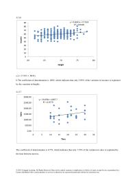 Chapter 4 From the least squares line we can more precisely