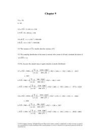 Chapter 9 because the sample mean is approximately normally