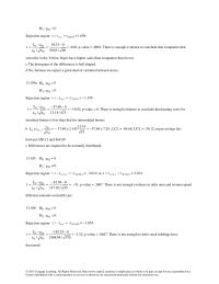 Chapter 13 The histogram of the differences is bell shaped