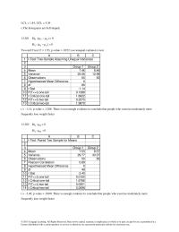 Chapter 13&nbsp;Variance&nbsp;Observations&nbsp;Hypothesized Mean Difference