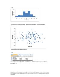 Chapter 17 There residuals may not be normally distributed
