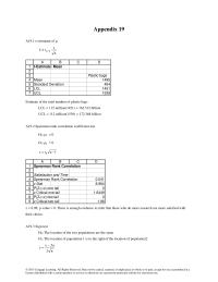 Chapter 19 Spearman rank correlation coefficient test
