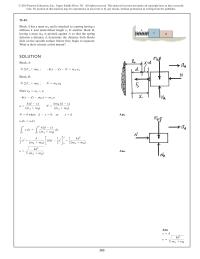 Mechanical Engineering Chapter 13 Homework Neglect Friction Solution 15 Block F Sin