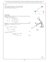 Mechanical Engineering Chapter 13 Homework Determine The Force Must Exert The 05kg