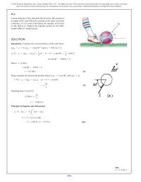 Mechanical Engineering Chapter 15 Homework Impulse And Momentum 12 solving Eqs1 And 2