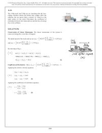Mechanical Engineering Chapter 15 Homework determine the maximum compression of the spring due