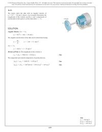 Mechanical Engineering Chapter 16 Homework Determine the angular velocity of the propeller in