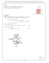 Mechanical Engineering Chapter 16 Homework The wheel rolls without slipping such that