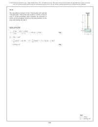 Mechanical Engineering Chapter 17 Homework Determine how far the door moves in 2 s