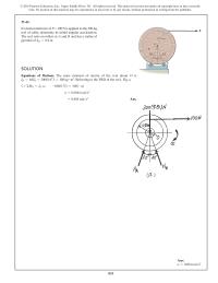 Mechanical Engineering Chapter 17 Homework If the bar is released from rest when it is vertical at