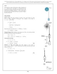 Mechanical Engineering Chapter 18 Homework If it is allowed to fall freely, determine the angle