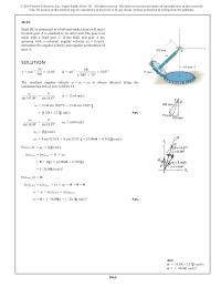 Mechanical Engineering Chapter 20 Homework Directed Perpendicular The Axis Rod Ab