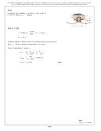 Mechanical Engineering Chapter 22 Homework The Block Given Upward Velocity 06