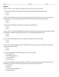 Speech Chapter 3 Assuming That Individuals Have Particular Set Attitudes
