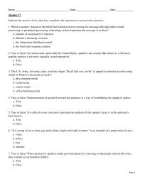 Speech Chapter 17 Bobs Supervisor Has Committed Coercion True False