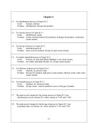 Chemical Engineering Chapter 5 Process description for ethylbenzene process