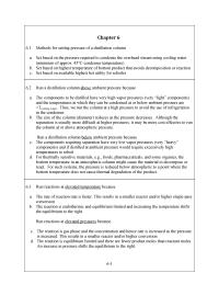 Chemical Engineering Chapter 6 Set Based Available Highest Hot Utility For