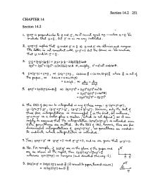 Mathematics Chapter 14 only the last of these for is I in the first