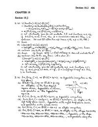 Mathematics Chapter 18 so we can never distinguish between