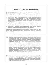 Chemical Engineering Chapter 25 Students Often Are Eager Develop Guidelines This