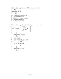 Chemistry Chapter 13 Given separate pure samples, in what way