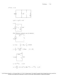Electrical Engineering Chapter 7 Homework Response First order And Circuits