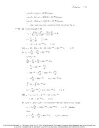 Electrical Engineering Chapter 7 Homework No portion of this material may be reproduced