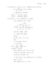 Electrical Engineering Chapter 10 Homework Begin by choosing the capacitor value from Appendix H