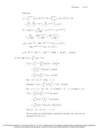 Electrical Engineering Chapter 13 Homework After The Impulsive Current Vanishes The Capacitors