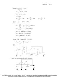 Electrical Engineering Chapter 15 Homework&nbsp;At high frequencies the capacitor branches are short circuits and the