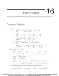 Electrical Engineering Chapter 16 Homework The 5th harmonic because the circuit is a passive bandpass