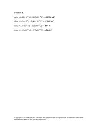 Chapter 1 Homework Determine the current flowing through an element