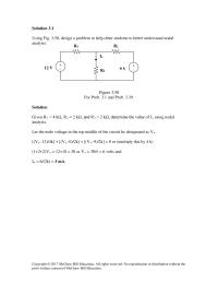 Chapter 3 Homework Resistor Series With The Source 12
