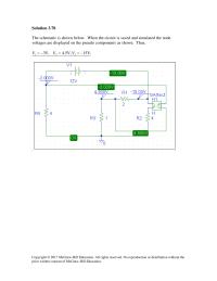 Chapter 3 Homework&nbsp;When the circuit is saved and simulated, we obtain the