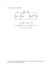 Chapter 4 Homework Since we only have two independent sources