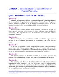 Chapter 1 Two extremely important variables that must be