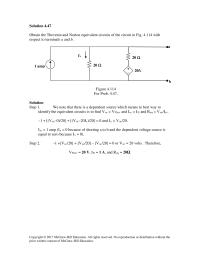Chapter 4 Homework We note that there is a dependent source which