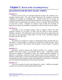Chapter 2 Interest Revenue Depreciation Expense Accumulated