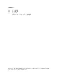 Chapter 5 Homework Determine the voltage input to the inverting terminal of