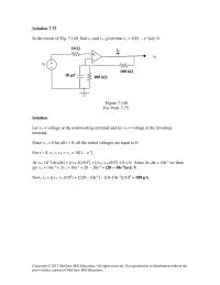 Chapter 7 Homework How Long Does Take The Voltage