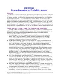 Chapter 5 Disclosure The Objective Help Investors Understand The